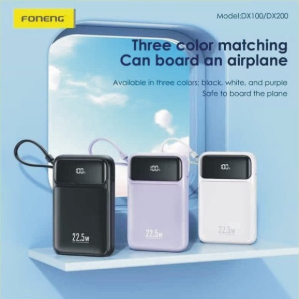 FONENG-20000mah Power Bank With Hand Power Bank Carry