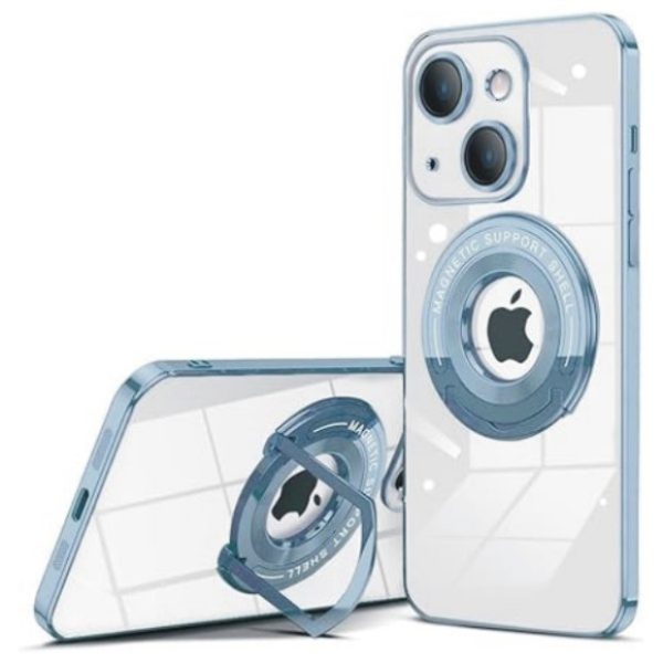 IPhone 13 Case Compatible With MagSafe, Invisible Ring Holder Stand, Camera Lens Full Protection