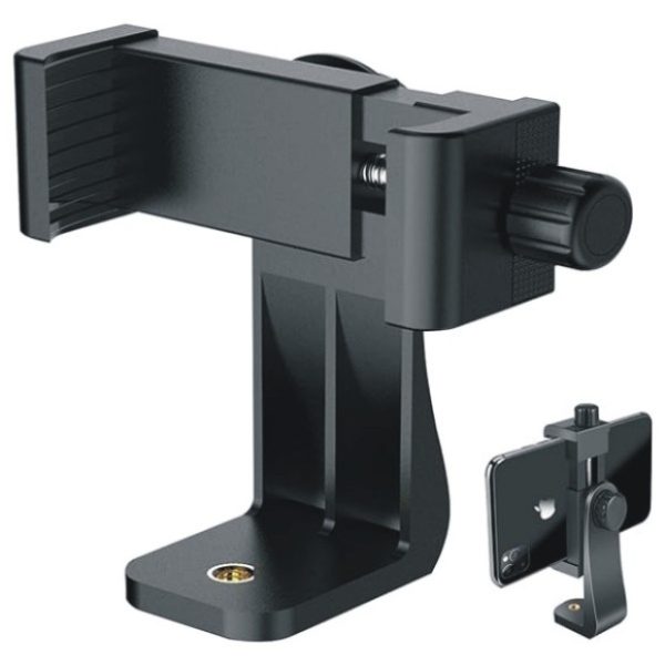 Universal Tripod Mobile Stand 360° Rotatable Tripod Adapter For Smartphone With Secure Grip