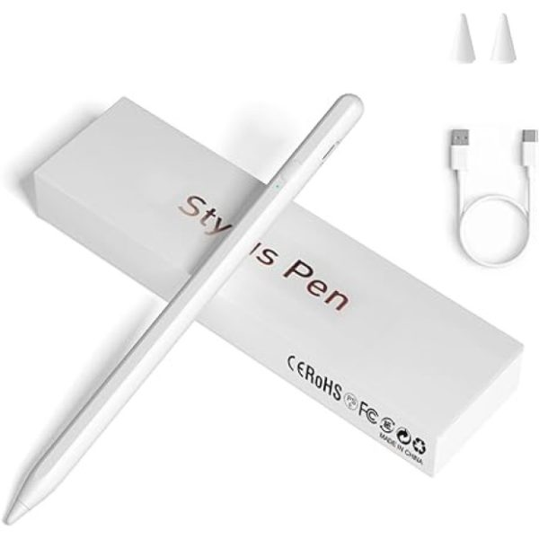 Stylus Pens For Touch Screens, Universal Fine Point IPad Pencil With Magnetic Adsorption