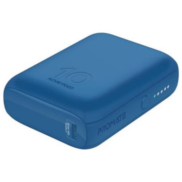 Promate USB-C Power Bank, World’s Smallest 10000mAh Portable Charger With 20W USB-C