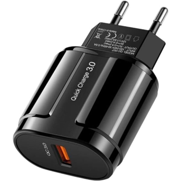 Quick Charge Mobile Fast Charger Adapter With 18W