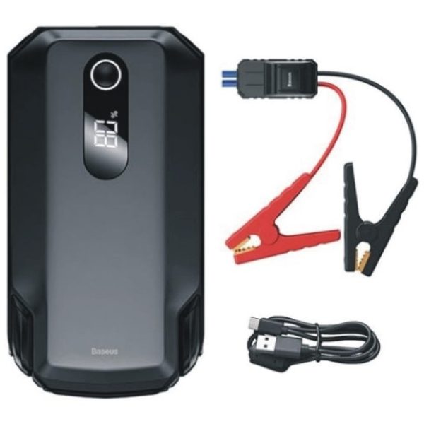 Baseus Power Bank Car Jump Starter With 2000A Current Battery Booster For Cars